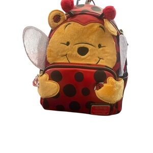Loungefly Disney Winnie the Pooh Ladybug Cosplay Backpack